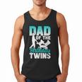 Dad Of The Birthday Twins Celebrate Cute Twin Father Daddy Men Tank Top