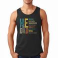 Dad Fathers Day Christian Jesus He Is Smart Brave Men Tank Top