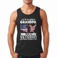 Dad Grandpa Veteran Nothing Scares Patriotic Veterans Day Men Tank Top
