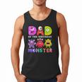 Dad Little Monster Kids 1st Birthday Party Family Monster Small Men Tank Top