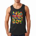 Dad And Mom Dada Birthday Boy Building Bricks Family Party Men Tank Top Dad And Mom Dada Birthday Boy Building Bricks Family Party Men Tank Top