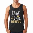 Dad Of Mr Onederful 1st Birthday First One-Derful Matching Men Tank Top