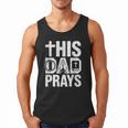 This Dad Pray Religious Vintage Father's Day Christian Daddy Men Tank Top