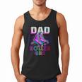 Dad Of Roller Girl Roller Skating Birthday Matching Family Men Tank Top