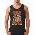 Dad Of Rookie 1st Basketball Bday Theme Matching Men Tank Top Dad Of Rookie 1st Basketball Bday Theme Matching Men Tank Top