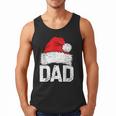 Dad Santa Christmas Family Matching Pajamas Papa Xmas Father Short Sleeve Men Tank Top