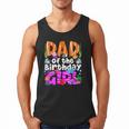 Dad Under Sea Birthday Party Girls Ocean Sea Animals Themed Men Tank Top