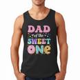 Dad Of The Sweet One 1st Birthday Donut Bday Party Men Tank Top