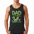 Dad Of The Three Rex Birthday Boy Dinosaur Family Matching Men Tank Top