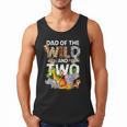 Dad Of The Wild Two Zoo 2nd Birthday Safari Jungle Animal Men Tank Top Dad Of The Wild Two Zoo 2nd Birthday Safari Jungle Animal Men Tank Top