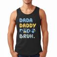 Dada Daddy Dad Bruh Fathers Day Blue Dog Men Tank Top