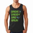 Dada Daddy Dad Bruh Father's Day Game Pixel Men Tank Top