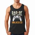 Daddy Again Leveled Up To Dad Of 2 Gamer Dad Level Unlocked Men Tank Top