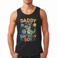 Daddy Of The Birthday Party Outfit Dinosaur Squad Dad Men Tank Top