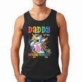 Daddy Of The Birthday Princess Girl Dabbing Unicorn Dad Men Tank Top
