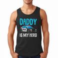 Daddy Is My Hero Police Toddler Police Officer Cop Boys Kids Men Tank Top
