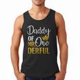 Daddy Of Mr Onederful 1st Birthday Father's Day First Daddy Men Tank Top Daddy Of Mr Onederful 1st Birthday Father's Day First Daddy Men Tank Top