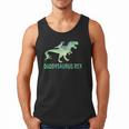 DaddysaurusRex Dinosaur Daddy Saurus Dad 2 Two Kids Dino Men Tank Top DaddysaurusRex Dinosaur Daddy Saurus Dad 2 Two Kids Dino Men Tank Top