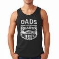 Dads With Beards Are Better Distressed Men Tank Top