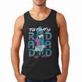 Disney Goofy Totally Rad Dad Father’s Day Surfing Distressed Men Tank Top