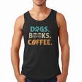 Dogs Books Coffee Reading Book Lover Men Tank Top Dogs Books Coffee Reading Book Lover Men Tank Top