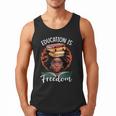 Education Is Freedom African Teacher Books Lovers Men Tank Top
