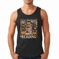 Fall In Love With Reading Book Autumn Pumpkins And Teachers Men Tank Top