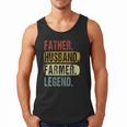 Father Husband Farmer Legend Vintage Dad Father's Day Men Tank Top Father Husband Farmer Legend Vintage Dad Father's Day Men Tank Top