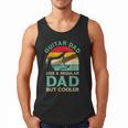 Fathers Day Guitar Dad For Guitarist Music Lover Dad Men Tank Top