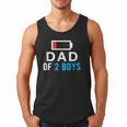 Father's Day Tee Dad Of 2 Boys Man Idea Men Tank Top
