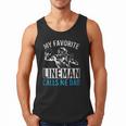 My Favorite Lineman Calls Me Dad American Football Lineman Men Tank Top