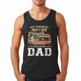 My Favorite Soccer Player Calls Me Dad US Flag Fathers Day Men Tank Top