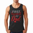 My First Valentine As Dad 2025 For a Proud New Father Men Tank Top