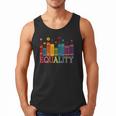 Floral Flower Book Equality Human Rights Women's Rights Men Tank Top