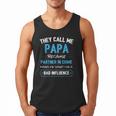 Grandpa Papa Partner In Crime Dad Men Tank Top
