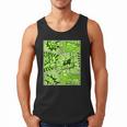 Green Comic Book Green Graphic Men Tank Top