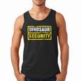 Halloween Adult Costume Dinosaur Security Dad Mom Men Tank Top