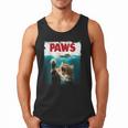 Humorous Paws Parody Cat Mouse For Cat Lover Cat Mom Cat Dad Men Tank Top