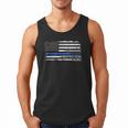 Husband Daddy Protector Hero Police Officer Father Dad Men Tank Top