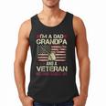 I'm a Dad Grandpa And a Veteran Nothing Scares Me Men Tank Top I'm a Dad Grandpa And a Veteran Nothing Scares Me Men Tank Top