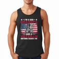 I'm A Dad Grandpa And Veteran Papa Grandpa Fathers Day Men Men Tank Top