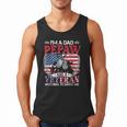 I'm Dad Pepaw Veteran Nothing Scares Me Father's Day Men Tank Top
