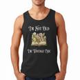 I'm Not Old Women Shirt Vintage Chic Floral Book Men Tank Top