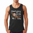 I'm Not Sleeping I'm Just Resting My Eyes Father's Day Dad Men Tank Top