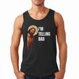 I'm Telling Dad Religious Christian Jesus Meme Men Tank Top