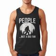 Introvert Bigfoot People Not A Big Fan Dad Joke Men Tank Top