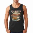 Its Okay Not To Be Okay Mental Health Awareness Floral Books Men Tank Top Its Okay Not To Be Okay Mental Health Awareness Floral Books Men Tank Top