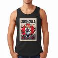 Japanese Art Corgi Dog Mom Dad Men Tank Top