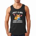 Just A Girl Who Loves Dogs And Books Reading Dog Puppy Lover Men Tank Top Just A Girl Who Loves Dogs And Books Reading Dog Puppy Lover Men Tank Top