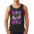 Let's Roll Dad Of The Birthday Girl Roller Skate Birthday Men Tank Top